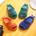 thumbnail image 3 of Visland 1 Pair Boys Girls Clogs Toddler Little Kids Sandals Cartoon Dinosaur Garden Beach Water Slipper, 3 of 7