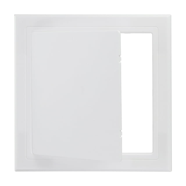 Panel de acceso autoadhesivo de 6x6 pulgadas (160x160mm), puertas de acceso de plomería de ABS, fácil cubierta de agujero en la pared, blanca