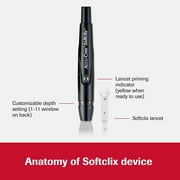 Accu-Chek Guide Glucose Monitor Kit for Diabetic Blood Sugar Testing: Guide Meter, Softclix Lancing Device, and 10 Softclix Lancets