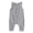 Grey, variant on Infant Newborn Baby Boys Girls Overall Jumpsuit Sleeveless Romper Cotton Striped Romper Spring Summer Clothes Outfits