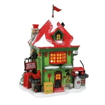 Department 56 Department 56 North Pole Series 56 Wagon Factory Lighted Building - 6013433