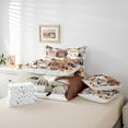 thumbnail image 6 of Castle Fairy Kids Teens Cartoon Cats Twin Bedding Sets,Cute Animal Bedding Comforter Set, 6 of 8