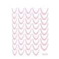 thumbnail image 5 of Gradient French Line Nail Stickers,Colorful Stripes Line Transfer Decals Curved Lines Nail Art Designs Self-Adhesive Nail Tips Guides Fashion Nail Accessories Gel Polish Wraps Stencil Tools,Clearance, 5 of 5