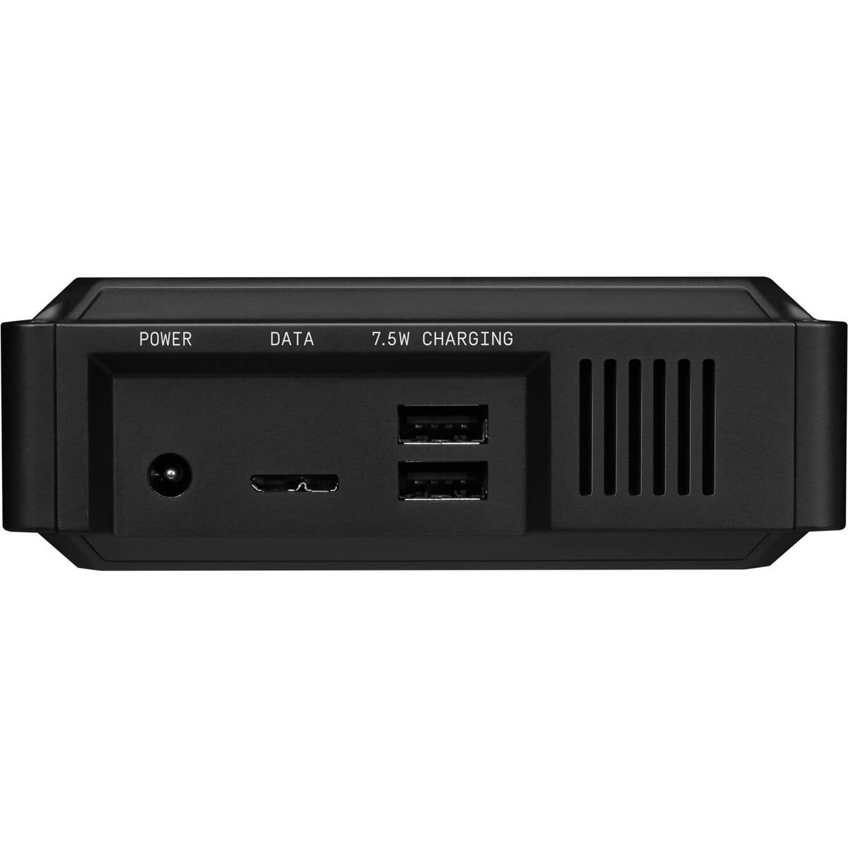 WD_BLACK 8TB D10 Game Drive USB 3.2 Gen 1, 3.5" Portable External Hard Drive HDD, 7200 RPM, Compatible with Playstation, Xbox, PC, & Mac - WDBA3P0080HBK-NESN