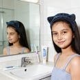 thumbnail image 2 of Unique Bargains 1 Pc Fashion Cartoon Cat Ears Headbands for Girls for Women 6.30"x5.91" Blue, 2 of 6