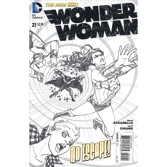 Wonder Woman (4th Series) #21A VF ; DC Comic Book
