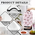 thumbnail image 4 of HELLHERO Hummingbird Cherry Blossom Pattern Protective Case with Handle Foldable Blender Covers Fitted Proof Stain for Blender Cover, 4 of 6