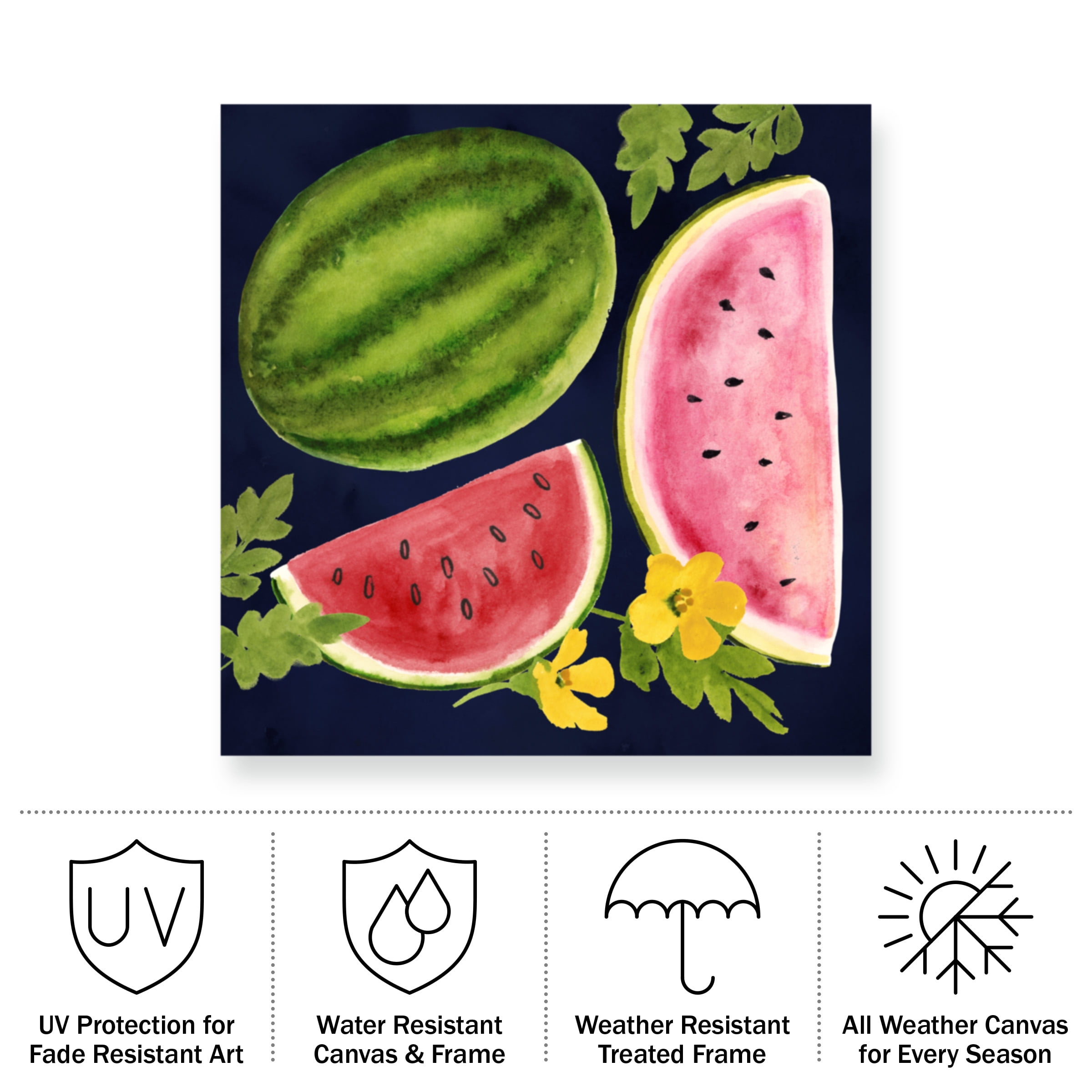 Victoria Borges 'Fresh Fruit II' Outdoor Canvas