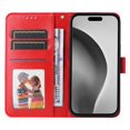 thumbnail image 2 of Funda tipo cartera GANGXUN para iPhone 16 Pro , diseño girasol, cuero PU, soporte, cierre magnético, tarjetero, 2 of 5
