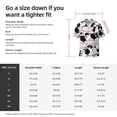 thumbnail image 5 of Susaid Cute Animal with Cow Print Men's Polo Shirts Button Down Short Sleeve Casual Summer Beach Vintage Shirts for Men-X-Large, 5 of 5