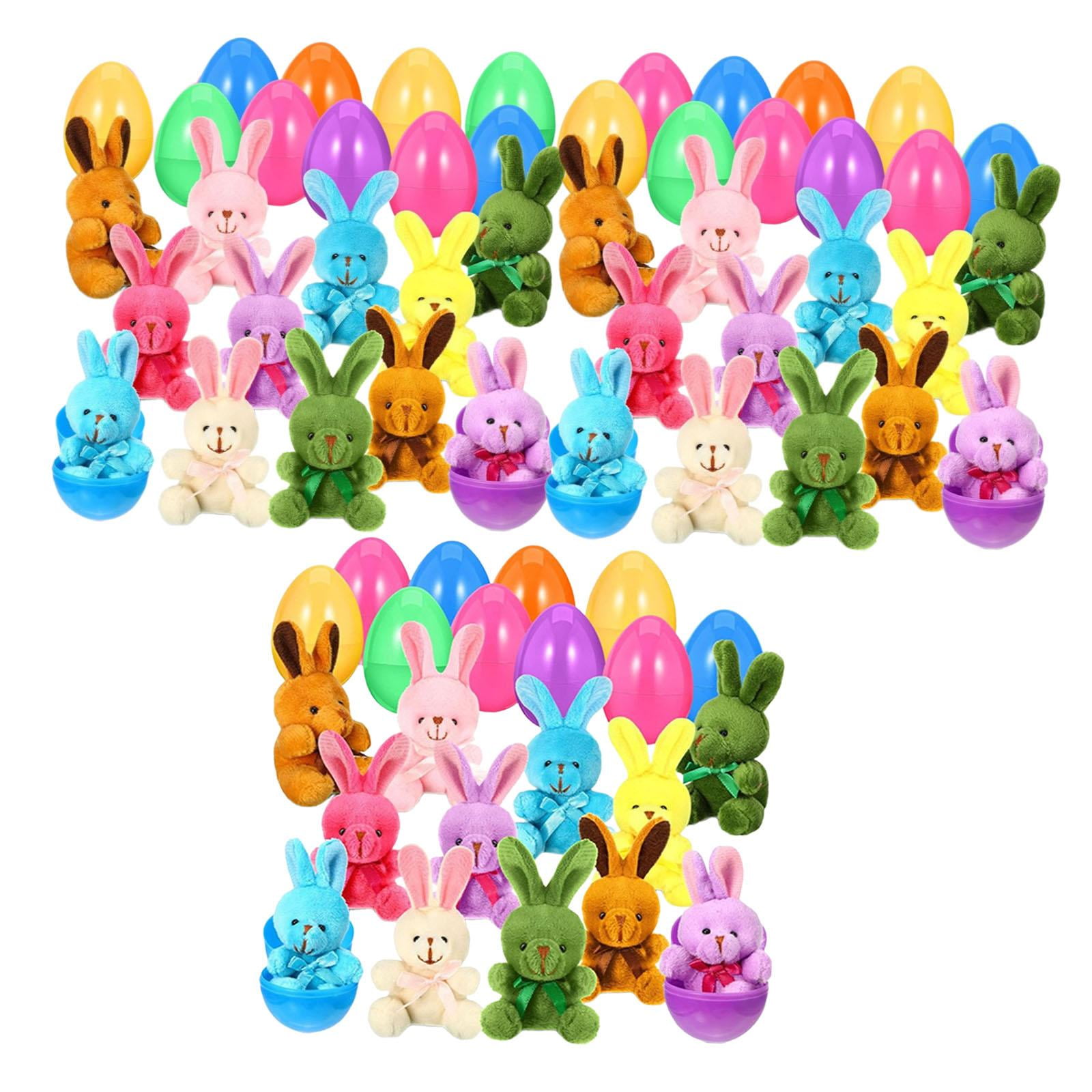 HOMYL Easter eggs with luxurious toys for children and adults, filled with full basket 36Pcs