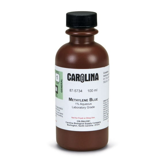 Methylene Blue Solution, 1.0% Aqueous, Laboratory Grade, 100 Ml