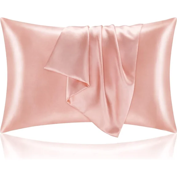 Satin Pillowcase For Hair And Skin, Super Soft And Cooling 2 Pack(20"X26")