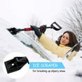 thumbnail image 5 of Snow Shovel Kit 5 in 1 Foldable Car Snow Remover with Brush, Ice Scraper, Glove and Mini Ice Scraper, Portable Emergency Tool Set for Car Truck Camping Outdoor, 5 of 7