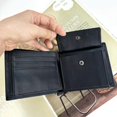 thumbnail image 4 of Wallets Slim Genuine Leather Blocking Wallet , Coin Pocket, Minimalist Wallets for Men UK with Gift Box - Black, 4 of 4