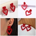 thumbnail image 3 of unbranded 1Par Pendientes Acrílico Para Mujer Atractivos Y Versátiles Para Cualquier Ocasión, 3 of 8