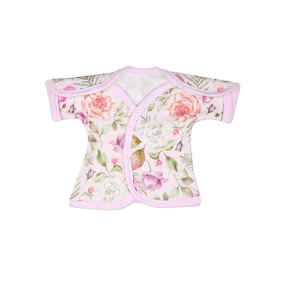 Perfectly Preemie Boy’s & Girl’s Open-Shoulder Bamboo NICU Shirt (Preemie)