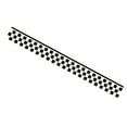 thumbnail image 3 of SPRING Car Stickers Checkered Stripes Decals Stickers Motorbike Decals Sticker Black, 3 of 9