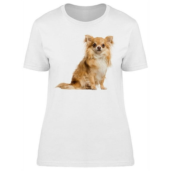 Chihuahua Sitting Sideways T-Shirt Women -Image by Shutterstock, Female Medium