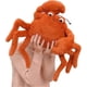 thumbnail image 2 of Lifelike Crab Plush Crab Hugging Pillows Soft Stuffed Sea Life Crab Toy Huggable Red Crab Cute Plushie Marine Dolls Gifts,15.7', 2 of 5