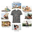 thumbnail image 6 of OUSIMEN Men's short-sleeved printed T-shirt, 6 of 7
