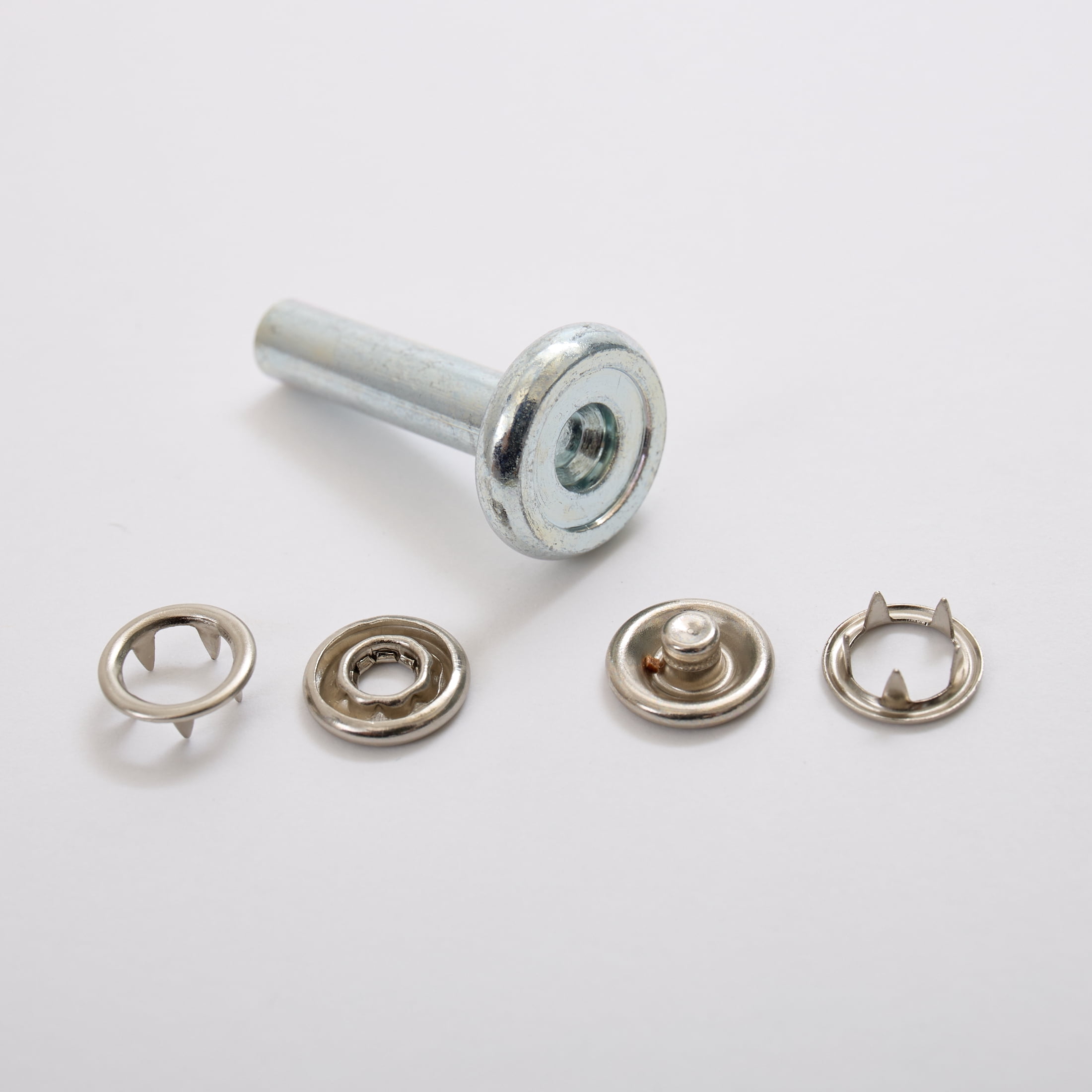 (2 pack) Hello Hobby Durable 50 Piece Snap Fasten Kit for Crafting