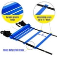 thumbnail image 5 of Yes4All Agility Ladder With Carry Bag, 12 Rungs, Blue, 5 of 8