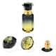 thumbnail image 5 of Botellas de perfume elegantes de 1 pieza para baño 1.01oz degradado amarillo-negro, 5 of 6