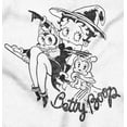 thumbnail image 2 of Betty Boop Halloween Flying Witch Bodysuit Jumper Girls Infant Baby Brisco Brands NB, 2 of 7