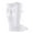 ZB White, variant on Socks Kids Girls' Solid Knee High Stockings Mid Calf Length Princess Socks Beige 3 Years-5 Years
