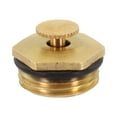 thumbnail image 6 of 1/2 Inch Brass Adjustable Sprinkler Head 360 Degree Adjustable Nozzle for Garden Irrigation Lawn Agriculture and Roof Cooling G1/2 External Thread Yellow, 6 of 9