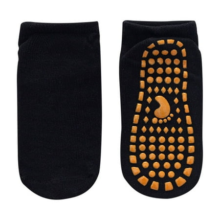 Odeerbi Non-Slip Slipper Socks for Baby Infant Boys Girls Cotton Prewalker Walking Shoes Yoga Crew Ankle Socks Kids Summer Comfort Mid Tube Socks Newborn Slip Socks