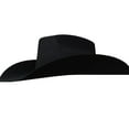 thumbnail image 4 of Mf Western Products Mens Ariat 2X  Wool 4 1/4in Brim 3pc Buckle Set Hat 71/8 Black, 4 of 6