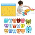 thumbnail image 1 of Juego de Emparejar Zapatos Ganfancp Rompecabezas Educativo para Niños Pequeños 1 Juego, 1 of 7
