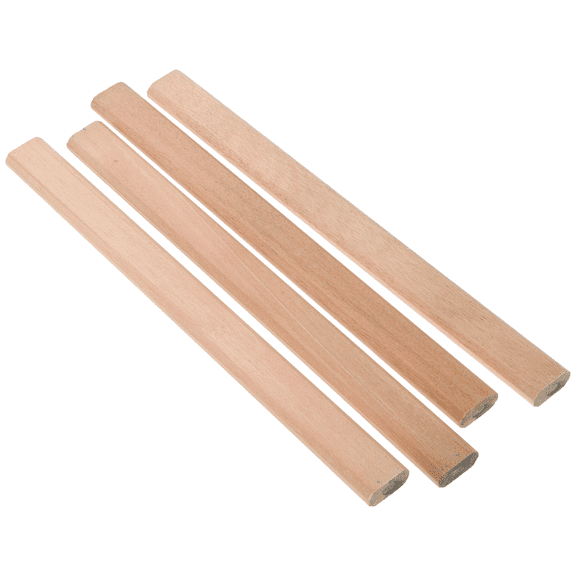 GOOHOCHY  4 Pcs Woodworking Pencil Engineering Carpenter Pencils Drawing Supply for Construction Bulk
