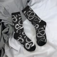 thumbnail image 5 of KLL Snake Print Cool Socks Men's Women's Crew Socks Funny Crazy Novelty Stockings, 5 of 6