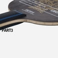thumbnail image 4 of Mosiee Practical Useful Brand New Durable Table Tennis Racket Bottom Plate Accessories Bat Black Ping Pong Speed Is Fast, 4 of 8
