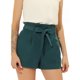 thumbnail image 1 of Pantalones Cortos de Verano Allegra K Para Mujer Con Cintura Alta Plisada Verde Gris S, 1 of 5