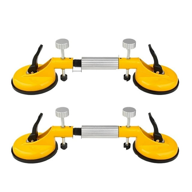 Seamless Stone Seam Setter Heavy Duty Dual Vacuum Suction Cup Leveling Setter Professional Countertop Installation Seaming Tool ,Powerful Suction