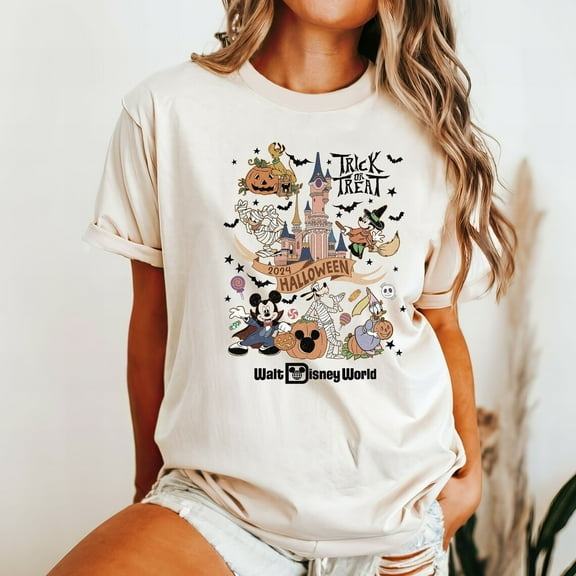Walt Disney World Halloween Shirt, Magical Kingdom Halloween T-Shirt, Disney Halloween Shirt, Mickey And Friends Tee