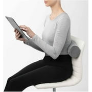 Brookstone Travel Neck Pillow Adjustable Free-Form Memory Foam Pillow for Neck and Lumbar Support