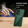 thumbnail image 5 of Nalacover Case Compatible with Samsung A33 5G, Wallet Case with Hidden Card Holder, withKickstand Card Slots Classic PU Cowhide Leather Cover for Men Women Girls for Samsung Galaxy A33 5G, Green, 5 of 10