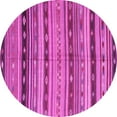 thumbnail image 1 of Ahgly Company Indoor Round Southwestern Pink Country Area Rugs, 4' Round, 1 of 4