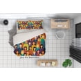 thumbnail image 1 of 3D Colorful People Quilt Cover Set Bedding Set Pillowcases 55, 1 of 2