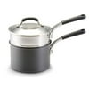 Farberware Professional Hard Anodized 3 Quart Saucepan with Double Boiler