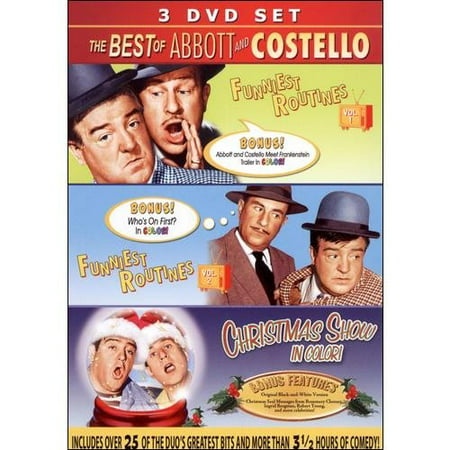 The Best Of Abbott And Costello: Funniest Routines, Vols. 1 & 2/Christmas (Best Zumba Routines On Youtube)