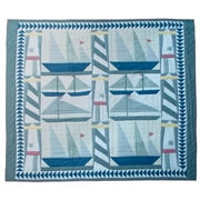Patch Magic Light And Sails Quilt Twin 65"X 85"
