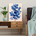 thumbnail image 5 of UXIEQU 12x16 Inch 2D Flat Blue Eucalyptus Watercolor Wall Art Minimalist Botanical Modern Leaf Home Decor, 5 of 8
