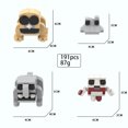 thumbnail image 1 of Horror Zoo MOC Brick Puzzle Set – Piezas de construcción inspiradas en el juego para fans, coleccionistas e ideas de regalos únicas, 1 of 10