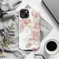 thumbnail image 6 of Faith Inspired Floral Phone Case, Pink Orchid and Motivation Quote Design, Elegant Artistic iPhone Cover for iPhone 17 16 15 14 13 12 11 Plus Pro Max Mini, 6 of 6